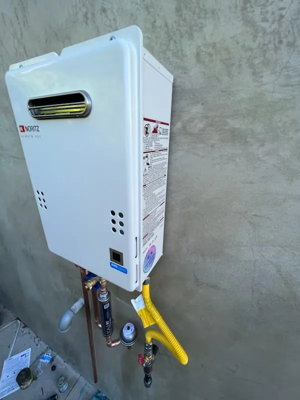 Tankless water heater installation for Luckie Marietta homes