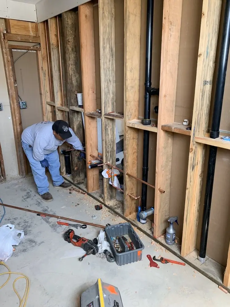 Commercial rough-in plumbing for Gas Line Repair in Luckie Marietta